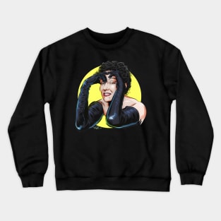 Gloria Swanson - An illustration by Paul Cemmick Crewneck Sweatshirt